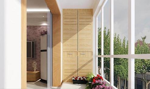 小戶型大擴(kuò)張 陽臺(tái)變儲(chǔ)物間