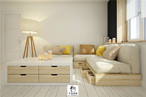 百變沙發(fā)助陣，客廳完美收納