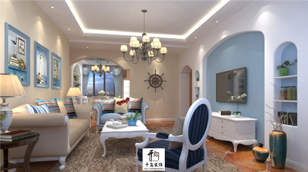 地中海風格好不好？洛陽地中海風格裝修案例