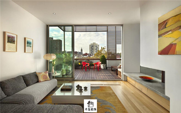 陽臺半開放式設(shè)計(jì)