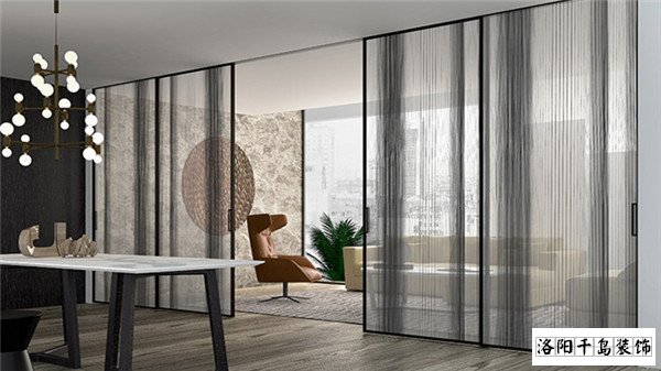 火遍洛陽裝修界的極窄邊移動門，越看越心動