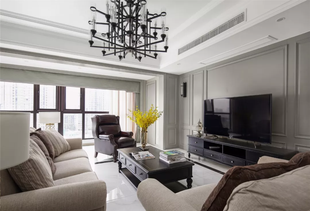 乳膠漆、石膏線背景墻