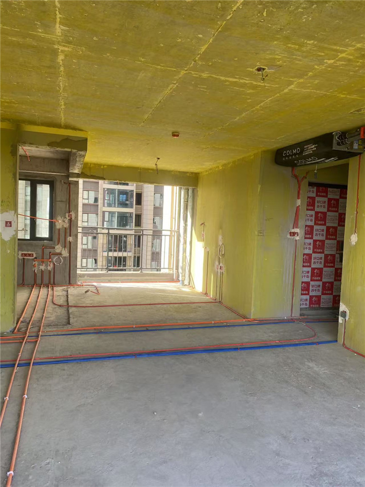 洛陽(yáng)千島裝飾水電施工現(xiàn)場(chǎng)