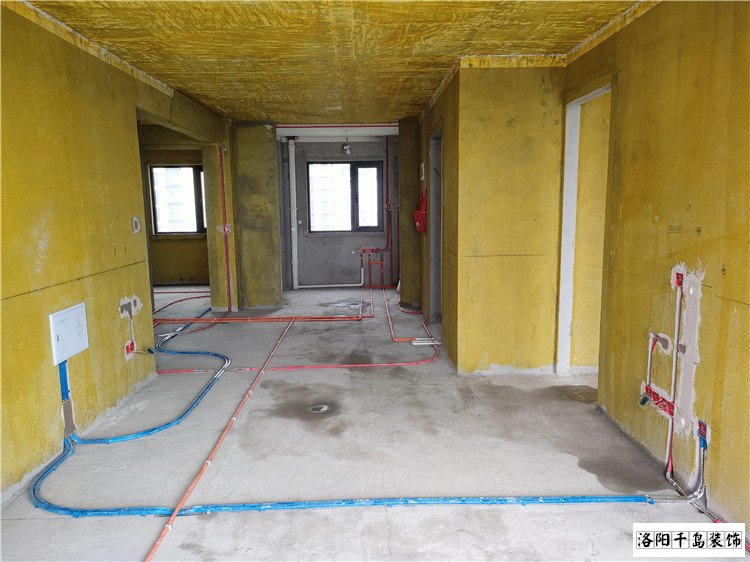 洛陽千島裝飾水電改造實(shí)景圖